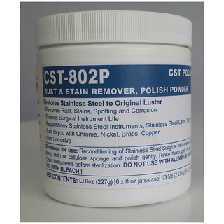 COMPLETE SOLUTIONS MEDI-SHEEN SPRAY FOAMING AUTOCLAVE CLEANER - Medi-Sheen Stain & Rust Remover, Polish Powder, 8 oz, 6/cs  | Quantity - 1x CS