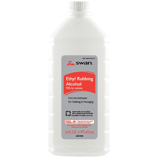 CUMBERLAND SWAN ALCOHOL - Wintergreen Isopropyl Rubbing Alcohol, 70% IPA, 16 oz, 12/cs (132 cs/plt) (84543)  (HAZMAT Fees Apply, cannot ship via Air or to AK, GU, HI, MP, PR, VI) | Quantity - 1x CS