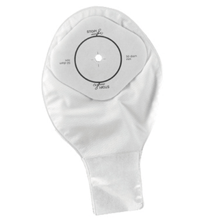 CONVATEC LITTLE ONES OSTOMY SYSTEM - One-Piece Drainable Pouch with Cut-to-Fit Stomahesive Skin Barrier, Transparent, 5/16" - 2" Stoma Opening, 15/bx | Quantity - 1x BX