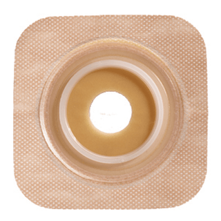 CONVATEC SURE-FIT NATURA TWO-PIECE STOMAHESIVE SKIN BARRIER - Skin Barrier, No Tape Collar, Cut-to-Fit, 4" Flange, 6" x 6", 5/bx | Quantity - 1x BX
