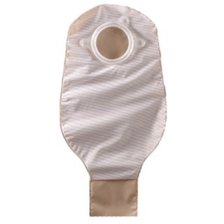CONVATEC NATURA TWO-PIECE DRAINABLE POUCH - Drainable Pouch, 2-Piece, 10", 2-Sided Comfort Panel, Tail Clip, Filter, Opaque, 1 3/4" Flange, 20/bx | Quantity - 1x BX