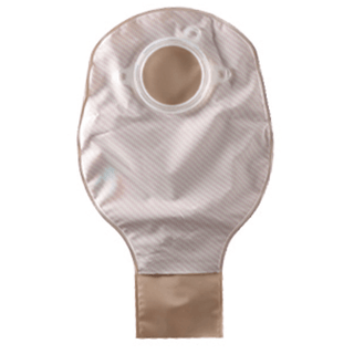 CONVATEC NATURA TWO-PIECE DRAINABLE POUCH - Drainable Pouch, 2-Piece, 10", 2-Sided Comfort Panel, Tail Clip, Filter, Opaque, 1 3/4" Flange, 20/bx | Quantity - 1x BX