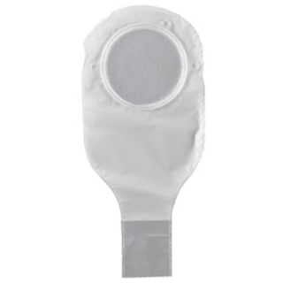 CONVATEC NATURA TWO-PIECE DRAINABLE POUCH - Drainable Pouch, 2-Piece, 10", 2-Sided Comfort Panel, Tail Clip, Filter, Opaque, 1 3/4" Flange, 20/bx | Quantity - 1x BX