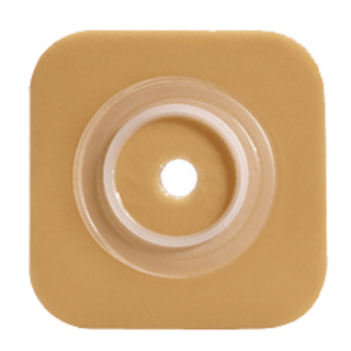 CONVATEC SURE-FIT NATURA TWO-PIECE STOMAHESIVE SKIN BARRIER - Skin Barrier, No Tape Collar, Cut-to-Fit, 4" Flange, 6" x 6", 5/bx | Quantity - 1x BX