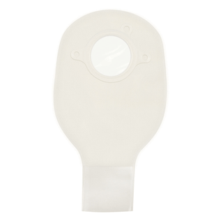 CONVATEC LITTLE ONES TWO-PIECE STANDARD DRAINABLE POUCH - Drainable Pouch, 2-Piece, 6", 1-Sided Comfort Panel, Tail Clip, Transparent, 1 3/4" Flange, 10/bx | Quantity - 1x BX