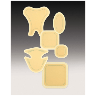 CONVATEC DUODERM SIGNAL DRESSING - Hydrocolloid Dressing, Beige, Oval, 4 1/2" x 7 1/2", 5/bx | Quantity - 1x BX