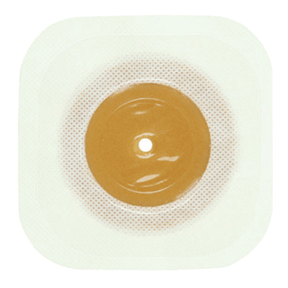 CONVATEC LITTLE ONES TWO-PIECE ADHESIVE COUPLING WITH SKIN BARRIER - Adhesive Coupling, Stomahesive Skin Barrier with Cut-to-Fit Opening, Fabric Collar, White, 1/5" - 1 1/4" Stoma Opening, 5/bx | Quantity - 1x BX