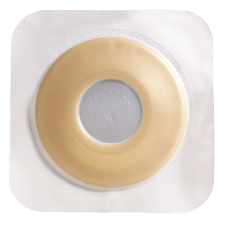 CONVATEC SUR-FIT NATURA TWO-PIECE DURAHESIVE SKIN BARRIER - Skin Barrier, Pre-Cut, Tape Collar, White, 1 3/4" Flange, 7/8" Stoma Opening, 10/bx | Quantity - 1x BX