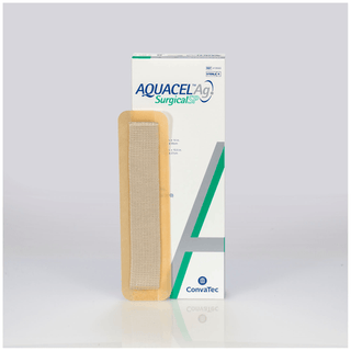 CONVATEC AQUACEL DRESSINGS - Foam Dressing, Adhesive, Square, 4" x 4", 10/bx | Quantity - 1x BX