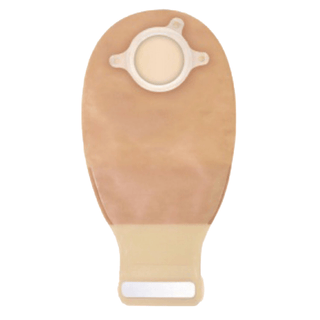 CONVATEC NATURA + DRAINABLE POUCH - Closed-End Pouch, 12", 1-Sided Comfort Panel, Tail Closure, Transparent, 1 3/4" Flange, 10/bx | Quantity - 1x BX
