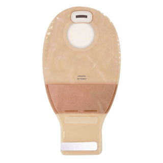 CONVATEC NATURA + DRAINABLE POUCH - Closed-End Pouch, 12", 1-Sided Comfort Panel, Tail Closure, Transparent, 1 3/4" Flange, 10/bx | Quantity - 1x BX