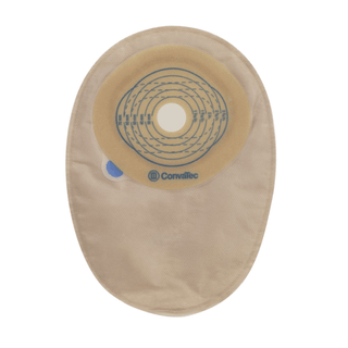 CONVATEC ESTEEM + ONE-PIECE CLOSED-END POUCH - Closed-End Pouch, 8", 2-Sided Comfort Panel, Pre-Cut Modified Stomahesive Skin Barrier, Filter, Opaque, 1" Stoma, 30/bx | Quantity - 1x BX