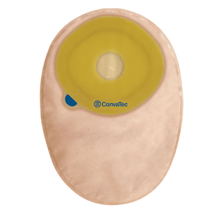 CONVATEC ESTEEM + ONE-PIECE CLOSED-END POUCH - Closed-End Pouch, 8", 2-Sided Comfort Panel, Pre-Cut Modified Stomahesive Skin Barrier, Filter, Opaque, 1" Stoma, 30/bx | Quantity - 1x BX
