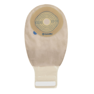 CONVATEC ESTEEM + ONE-PIECE DRAINABLE POUCH - Drainable Pouch, 12", 1-Sided Comfort Panel, Cut-to-Fit Modified Durahesive Plus Skin Barrier, InvisiClose Tail Closure, Filter, Transparent, 3/4" - 2 1/2" Stoma, 10/bx | Quantity - 1x BX