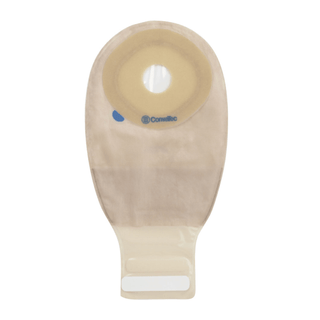 CONVATEC ESTEEM + ONE-PIECE DRAINABLE POUCH - Drainable Pouch, 12", 1-Sided Comfort Panel, Cut-to-Fit Modified Durahesive Plus Skin Barrier, InvisiClose Tail Closure, Filter, Transparent, 3/4" - 2 1/2" Stoma, 10/bx | Quantity - 1x BX