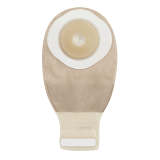 CONVATEC ESTEEM + ONE-PIECE CONVEX DRAINABLE POUCH - Drainable Pouch, 12", 1-Sided Comfort Panel, Pre-Cut Convex Durahesive Skin Barrier, InvisiClose Tail Closure, Filter, Transparent, 1 1/4" Stoma, 10/bx | Quantity - 1x BX
