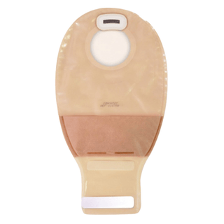 CONVATEC ESTEEM SYNERGY +ADHESIVE COUPLING TECHNOLOGY DRAINABLE POUCH - Drainable Pouch, 12", 1-Sided Comfort Panel, InvisiClose Tail Closure, Filter, Transparent, Small, 10/bx | Quantity - 1x BX