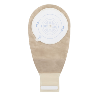 CONVATEC ESTEEM + ONE-PIECE DRAINABLE POUCH - Drainable Pouch, 12", 1-Sided Comfort Panel, Cut-to-Fit Modified Durahesive Plus Skin Barrier, InvisiClose Tail Closure, Filter, Transparent, 3/4" - 2 1/2" Stoma, 10/bx | Quantity - 1x BX