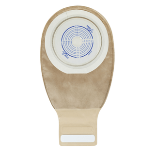 CONVATEC ESTEEM + ONE-PIECE DRAINABLE POUCH - Drainable Pouch, 12", 1-Sided Comfort Panel, Cut-to-Fit Modified Durahesive Plus Skin Barrier, InvisiClose Tail Closure, Filter, Transparent, 3/4" - 2 1/2" Stoma, 10/bx | Quantity - 1x BX