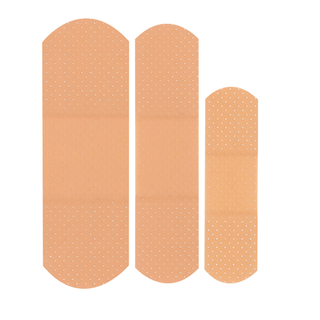 DUKAL FIRST AID ADHESIVE BANDAGES - Adhesive Bandage, Tricot, 1" x 3", Sterile, 150/tray, 10 trays/cs | Quantity - 1x CS