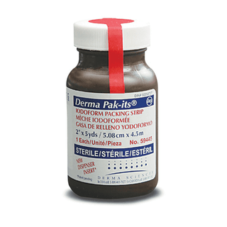 GENTELL PAK-ITS GAUZE PACKING STRIPS - Plain Packing Strip without Dispenser, " x 5 yds, 12/cs | Quantity - 1x CS