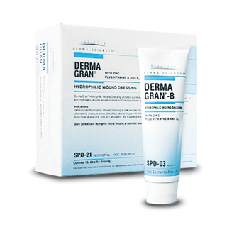 GENTELL DERMAGRAN-B HYDROPHILIC WOUND DRESSING - Wound Dressing, Hydrophilic-B, 3 oz Tube, 12/cs | Quantity - 1x CS
