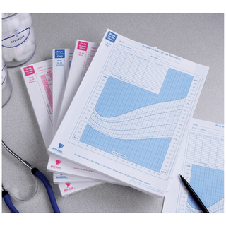 DORAN GROWTH CHARTS - Growth Chart, Boys, Birth to 36 Months, 100 sht/pk, 10 pk/cs | Quantity - 1x CS