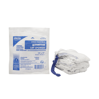 DUKAL LAPAROTOMY SPONGES - Laparotomy Sponge, 12" x 12", Non-Sterile, 5/bdl, 70 bdl/bg, 4 bg/cs | Quantity - 1x CS