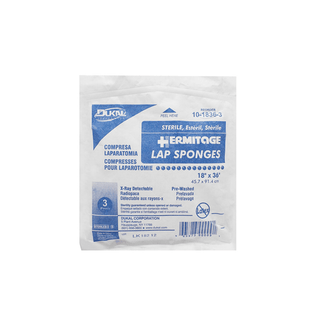 DUKAL LAPAROTOMY SPONGES - Laparotomy Sponge, 12" x 12", Non-Sterile, 5/bdl, 70 bdl/bg, 4 bg/cs | Quantity - 1x CS