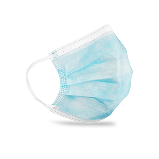 DUKAL PROCEDURE MASKS - Mask, Level 3, Ear Loop with Shield, Blue, 25/bx, 10 bx/cs | Quantity - 1x CS