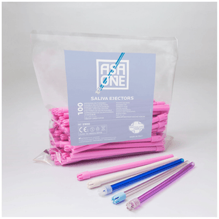 DUKAL UNIPACK EVACUATION PRODUCTS - High Volume Evacuation Tips, Combo Vented/Non-Vented, White, 100/bg, 10 bg/cs | Quantity - 1x CS