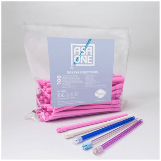 DUKAL UNIPACK EVACUATION PRODUCTS - High Volume Evacuation Tips, Combo Vented/Non-Vented, White, 100/bg, 10 bg/cs | Quantity - 1x CS