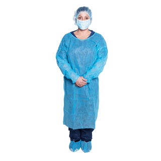 DUKAL ISOLATION GOWNS - Isolation Gown, Level II, 2X-Large, Yellow, 10/bg, 10 bg/cs | Quantity - 1x CS