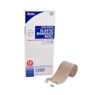DUKAL ELASTIC BANDAGE - Elastic Bandage with Self Closure, 6" x 5yd, Non-Sterile, Latex Free (LF), 10/bx, 5 bx/cs | Quantity - 1x CS