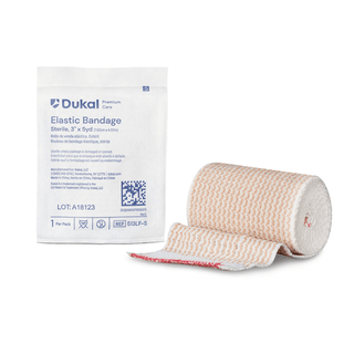 DUKAL ELASTIC BANDAGE - Elastic Bandage with Self Closure, 6" x 5yd, Non-Sterile, Latex Free (LF), 10/bx, 5 bx/cs | Quantity - 1x CS