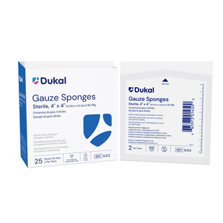 DUKAL WOVEN COTTON GAUZE SPONGES - Gauze Sponge, 8" x 4", Non-Sterile, 12-Ply, 200/bg, 10 bg/cs | Quantity - 1x CS