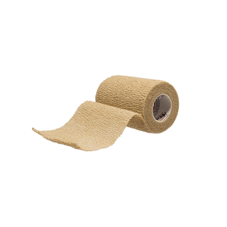 DUKAL COHESIVE BANDAGES - Bandage, Cohesive, 4", Non-Sterile, Assorted, 5 yds/rl, 18 rl/bx | Quantity - 1x BX