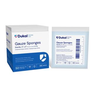 DUKAL BASIC GAUZE SPONGES - Gauze Sponge, 3" x 3", Non-Sterile, 8-Ply, 200/bg, 20 bg/cs | Quantity - 1x CS