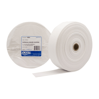 DUKAL SURGICAL GAUZE & PACKING - Gauze Packing, Non-Sterile, 28 x 24 Mesh, 2" x 100 yds, 4-Ply, 10/cs | Quantity - 1x CS