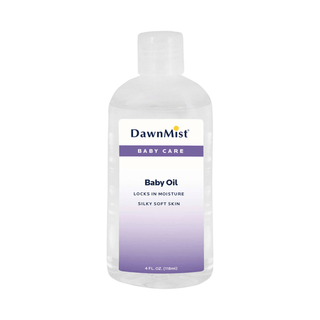 DUKAL DAWNMIST BABY OIL - DawnMist Baby Oil, Fragrance-Free, 2 oz Bottle, 144/cs | Quantity - 1x CS