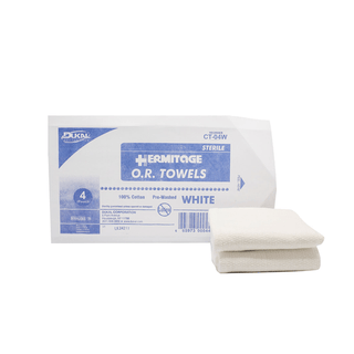 DUKAL OPERATING ROOM (O.R.) TOWELS - OR Towel, 17 x 26, Sterile 4s, Blue, 4/pk, 20 pk/cs (50 cs/plt) | Quantity - 1x CS