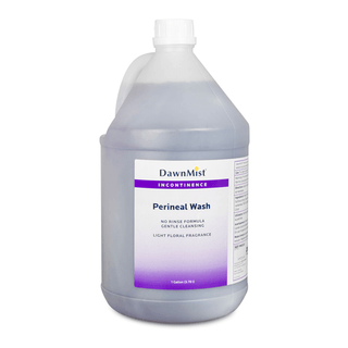 DUKAL DAWNMIST PERINEAL WASH - Perineal Wash, No Rinse, Gallon Bottle with Pump, 4/cs | Quantity - 1x CS