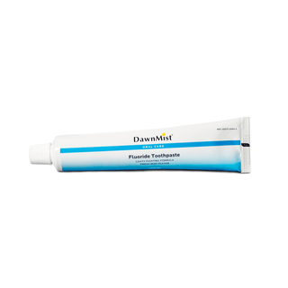 DUKAL DAWNMIST TOOTHPASTE - Gel Toothpaste, White, Fluoride, 0.6 oz Tube, 144/bx, 5 bx/cs | Quantity - 1x CS