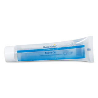 DUKAL DAWNMIST SHAVE CREAM - Shave Gel, .85 oz, Clear Tube, 144/bx, 4 bx/cs | Quantity - 1x CS