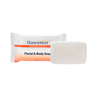 DUKAL DAWNMIST SOAP - Bar Soap, Facial, #3, Individually Wrapped, Vegetable Based, 1/pk, 100/cs | Quantity - 1x CS
