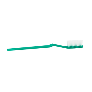 DUKAL DAWNMIST TOOTHBRUSH - Toothbrush, 46 Tuft, Translucent Green Handle, Rounded White Nylon Bristles, 144/bx, 10 bx/cs | Quantity - 1x CS