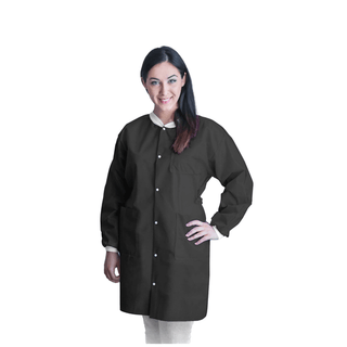 DUKAL UNIPACK PERSONAL PROTECTION - FitMe Lab Jackets, Small, Teal/ Green, 10/bg | Quantity - 1x BG