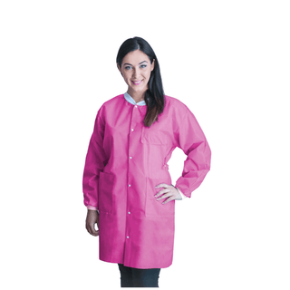 DUKAL UNIPACK PERSONAL PROTECTION - FitMe Lab Jackets, Small, Teal/ Green, 10/bg | Quantity - 1x BG