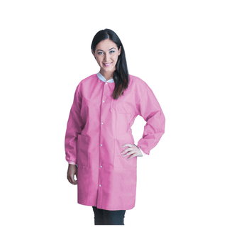 DUKAL UNIPACK PERSONAL PROTECTION - FitMe Lab Jackets, Small, Teal/ Green, 10/bg | Quantity - 1x BG