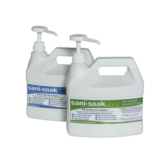 ENZYME INDUSTRIES SANI-SOAK ULTRA - Sani-Soak Ultra Enzymatic Cleaner, Cool Mint, Gallon, 4/cs **Item is on Manufacturer Backorder  Limited Inventory when Available** | Quantity - 1x CS